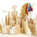 Any Occasion Card - 3D Pop-Up DC Comics Superman Design