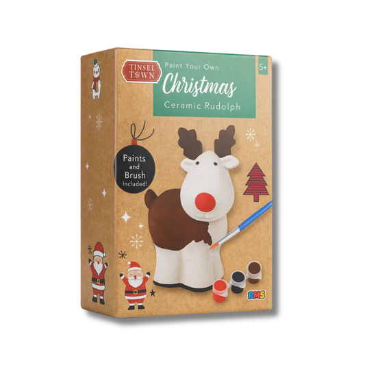 Paint Your Own Christmas Figure collectible from PoundFun