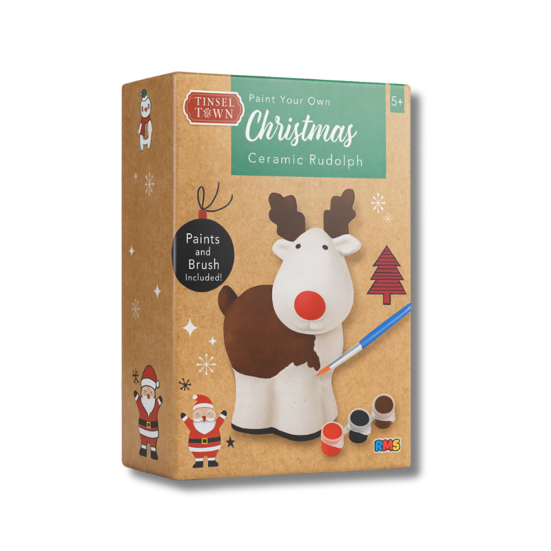 Paint Your Own Christmas Figure collectible from PoundFun