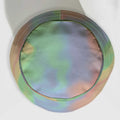 Pastel Rainbow Watercolour Bucket Hat, rear view