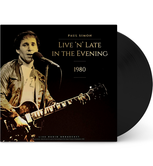 Paul Simon – Best of Live ’n’ Late in the Evening, 1980 (12-Inch Album on 180g Vinyl) collectible from Coda Records