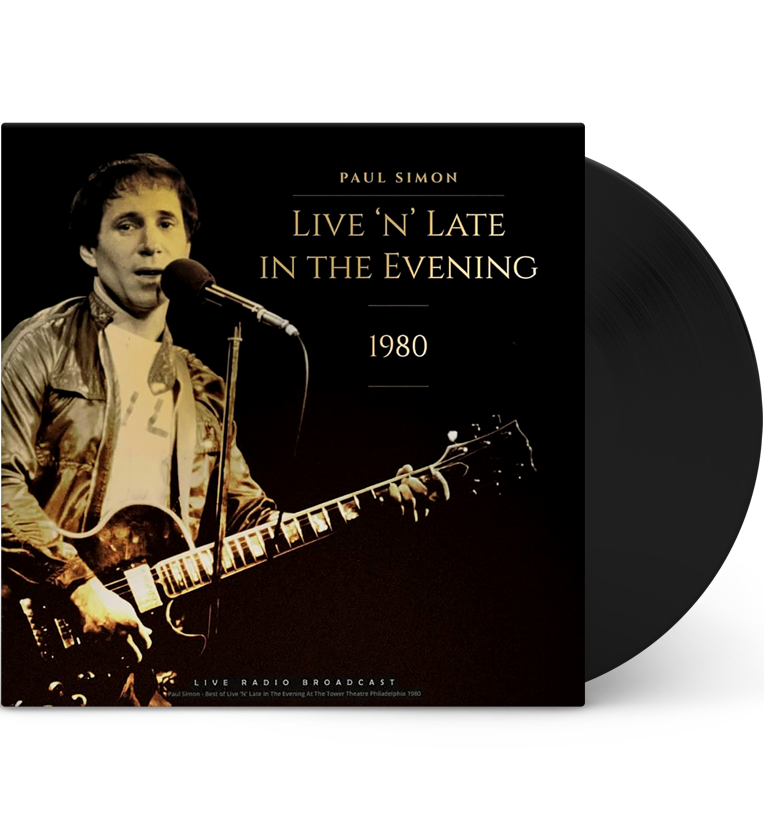 Paul Simon – Best of Live ’n’ Late in the Evening, 1980 (12-Inch Album on 180g Vinyl) collectible from Coda Records