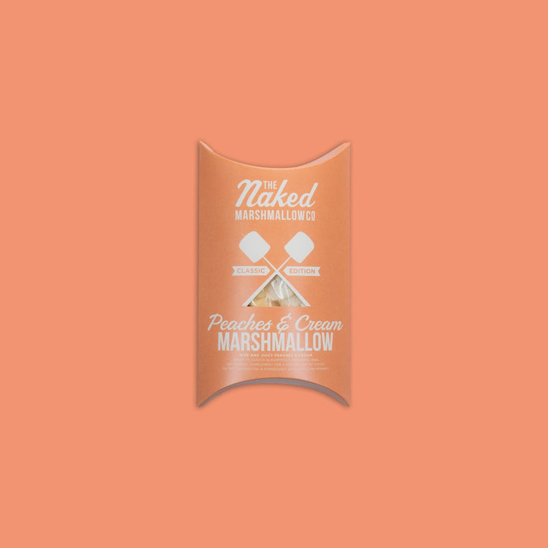 Peaches & Cream Gourmet Marshmallows collectible from THE MARSHMALLOW FACTORY