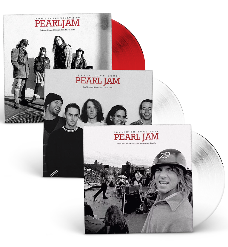 Pearl Jam – Best Of Live, 1992–1995 (Limited Edition 3-LP Colour Vinyl Bundle) collectible from Coda Records