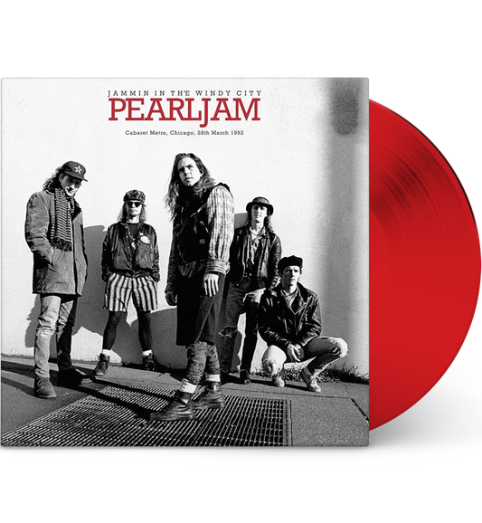 Pearl Jam – Jammin’ in the Windy City (Limited Edition 12-Inch Album on Red Vinyl) collectible from Coda Records