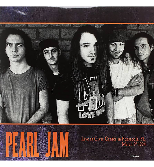Pearl Jam – Live at the Pensacola Civic Center, Florida, 1994 (Double-LP on 180g Yellow Vinyl), alternate view