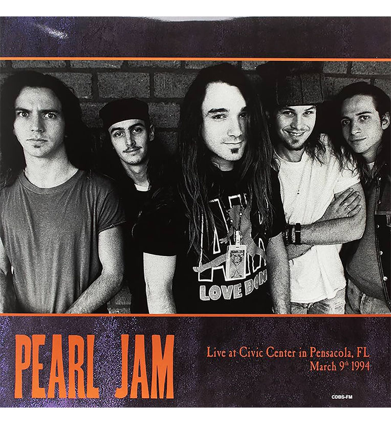 Pearl Jam – Live at the Pensacola Civic Center, Florida, 1994 (Double-LP on 180g Yellow Vinyl), alternate view