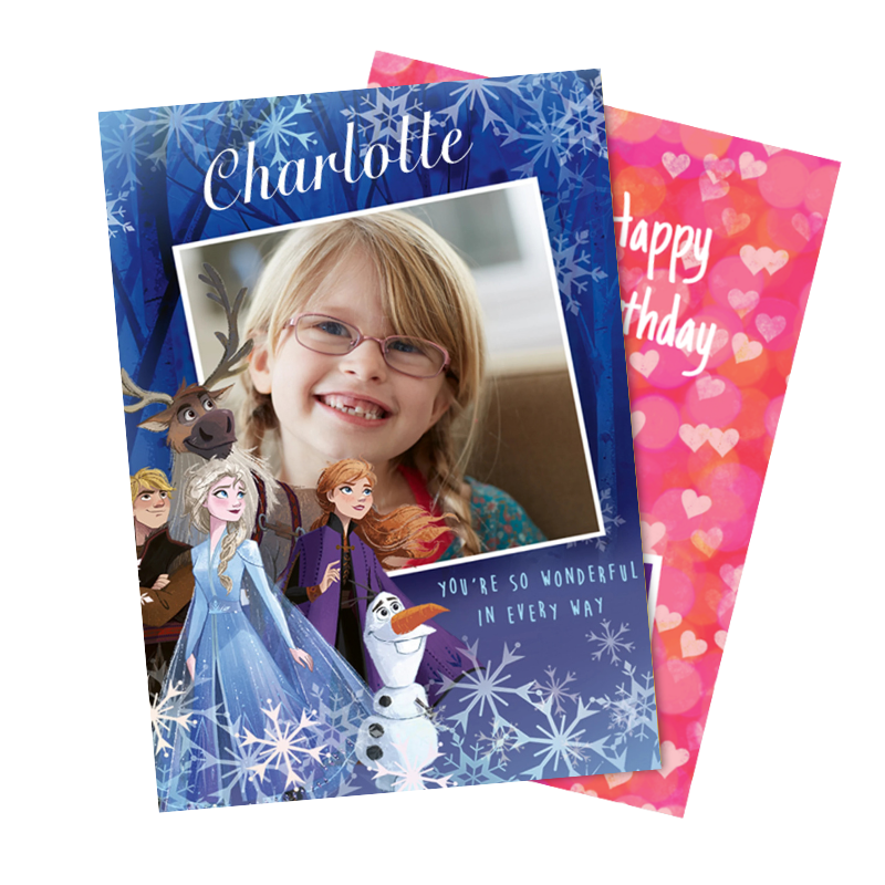 Personalised Greeting Card collectible from PoundFun
