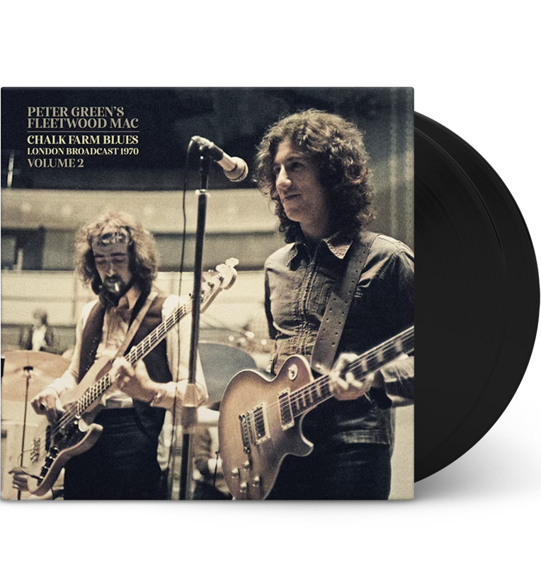 Peter Green’s Fleetwood Mac – Chalk Farm Blues (4-LP Vinyl Bundle), side angle