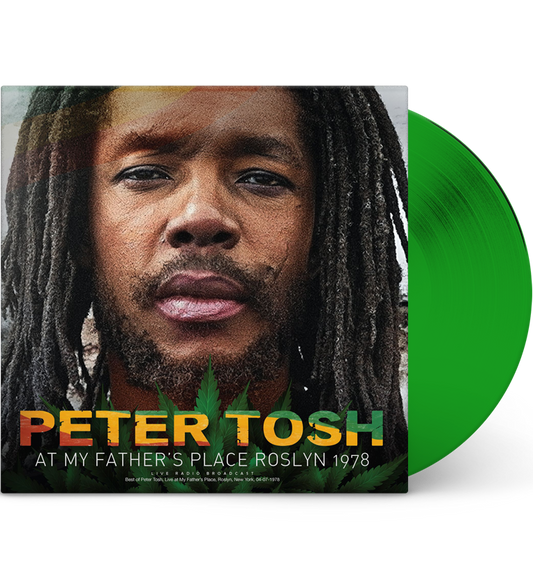 Peter Tosh – At My Father’s Place, Roslyn, 1978 (Limited Edition 12-Inch Album on 180g Green Vinyl) collectible from Coda...