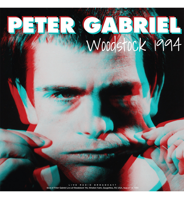 Peter Gabriel – Woodstock 1994 (12-Inch Album on 180g Vinyl)