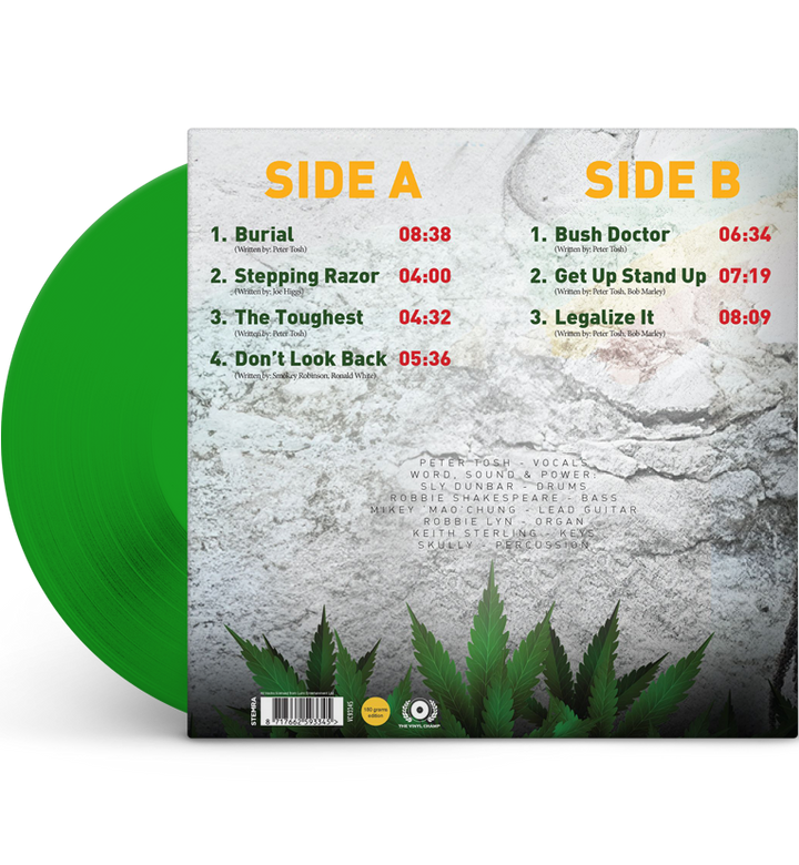 Peter Tosh – At My Father’s Place, Roslyn, 1978 (Limited Edition 12-Inch Album on 180g Green Vinyl)