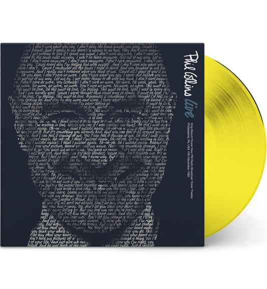Phil Collins – Live (Special Edition 12-Inch Album on Yellow Vinyl) collectible from Coda Records