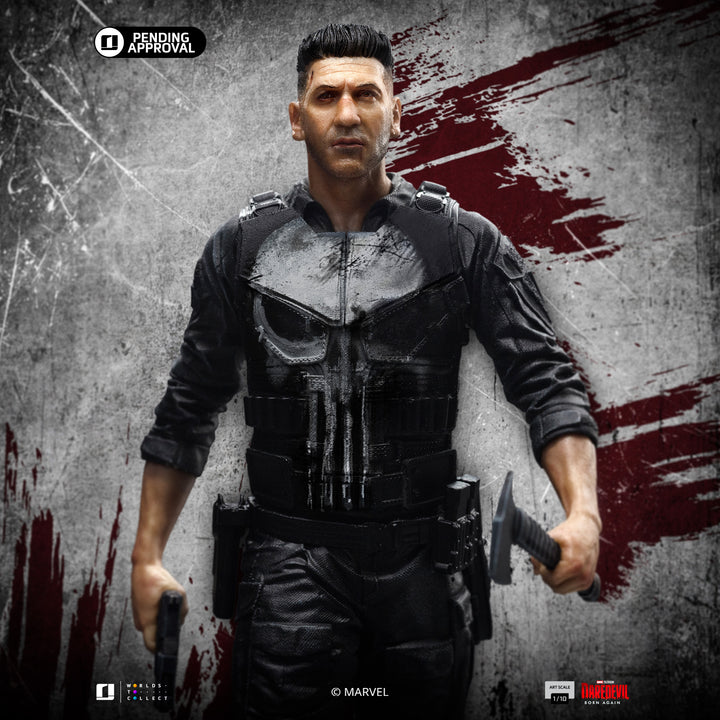 Iron Studios Daredevil: Born Again Punisher 1/10 Art Scale Statue