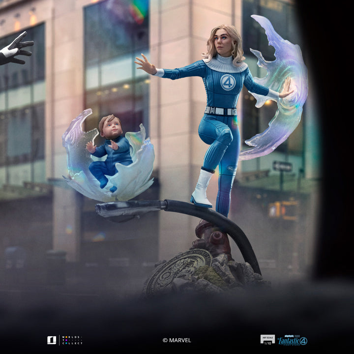 Iron Studios The Fantastic Four First Steps Invisible Woman 1/10 Art Scale Statue