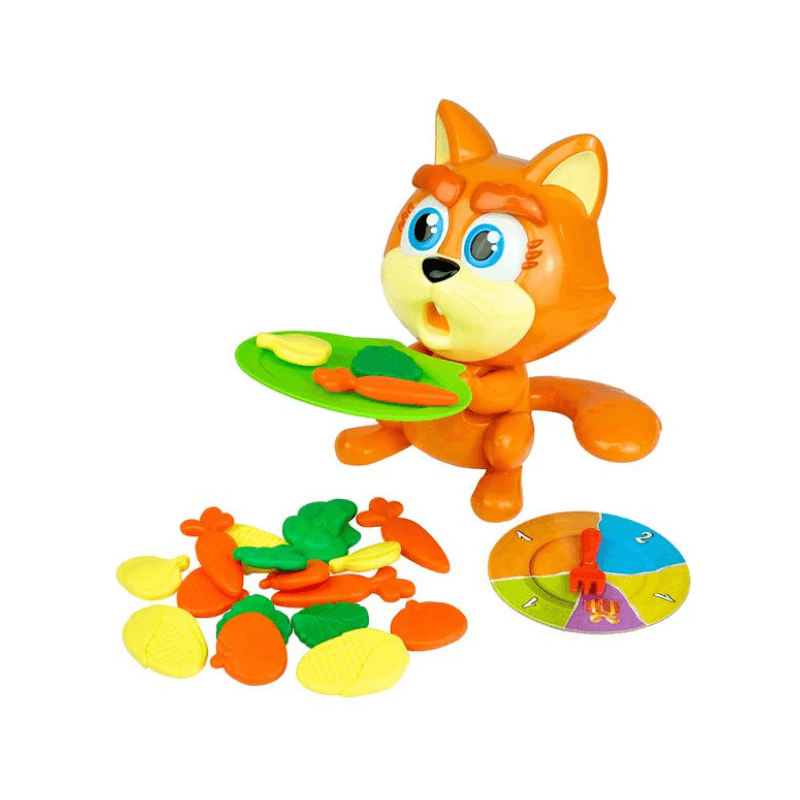Picky Kitty: Feed The Hills Family Board Game, side angle