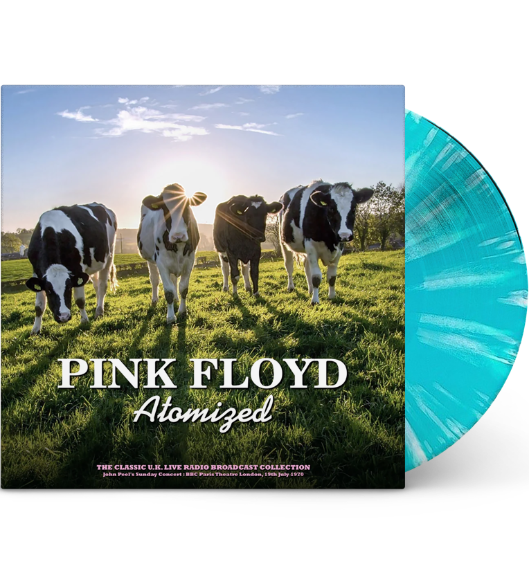 Pink Floyd – Atomized: Live in London, 1970 (12-Inch Album on 180g Turquoise/White Splatter Vinyl) collectible from Coda R...