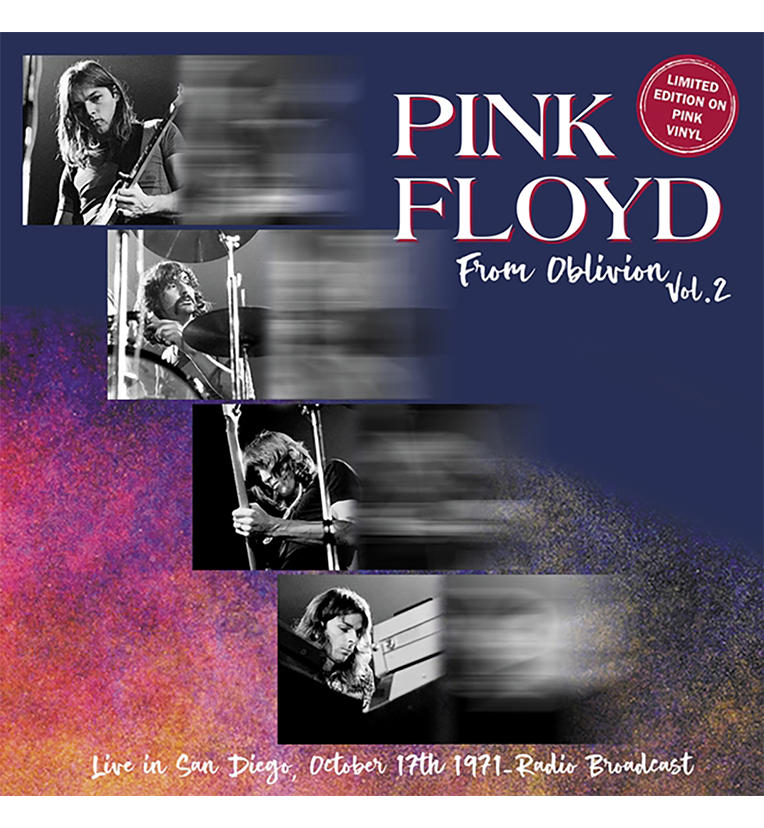 Pink Floyd – Live in San Diego, 1971 (Limited Edition 2-LP Colour Vinyl Bundle), rear view