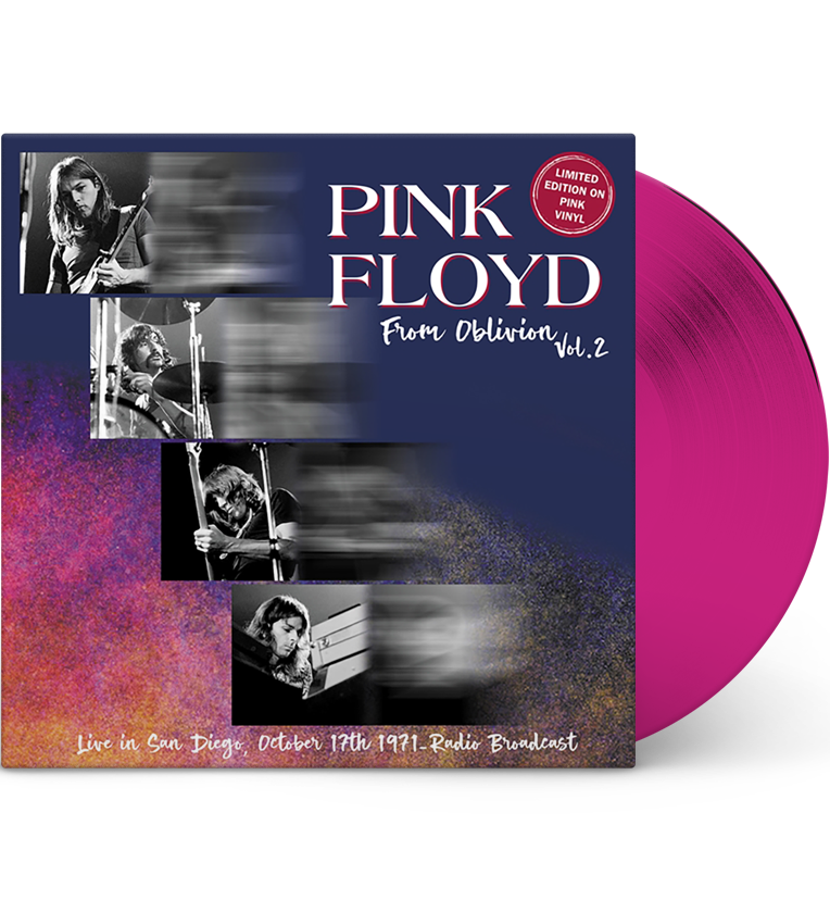 Pink Floyd – Live in San Diego, 1971 (Limited Edition 2-LP Colour Vinyl Bundle), side angle