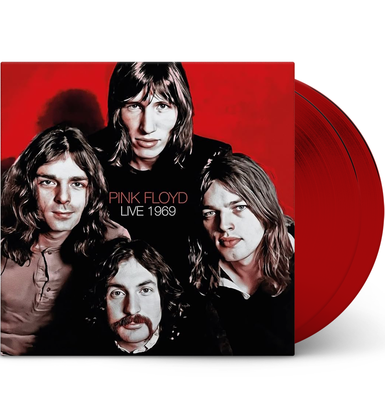 Pink Floyd – Live 1969 (Limited Edition Double-LP on Red Vinyl) collectible from Coda Records
