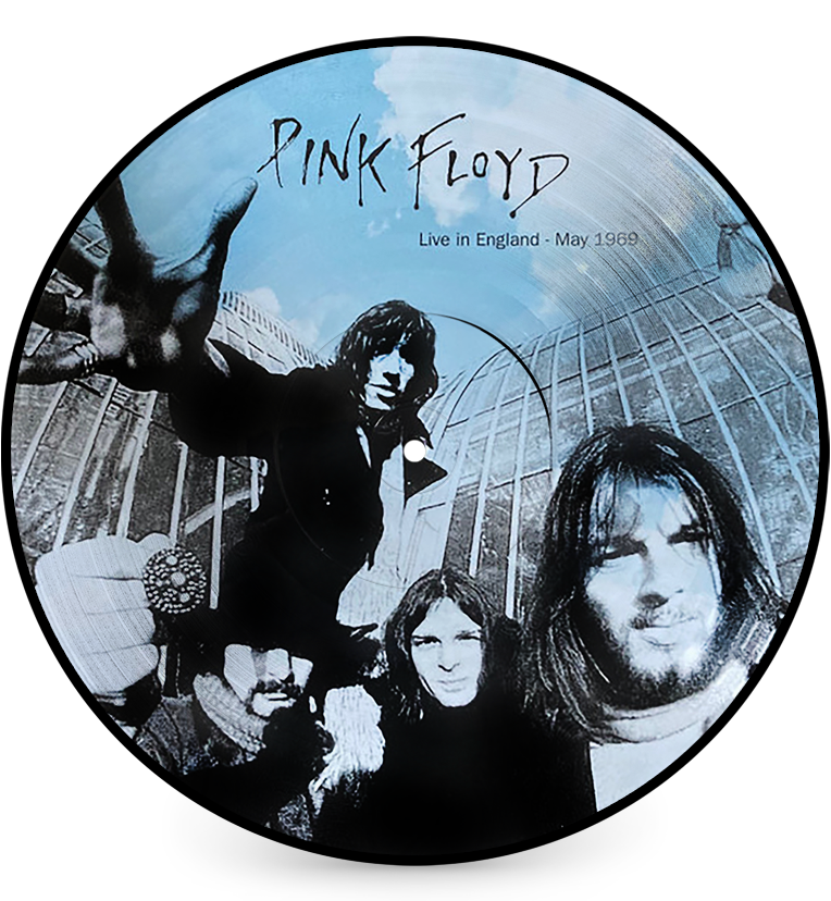 Pink Floyd – Live in England, May 1969 (12-Inch Picture Disc) collectible from Coda Records