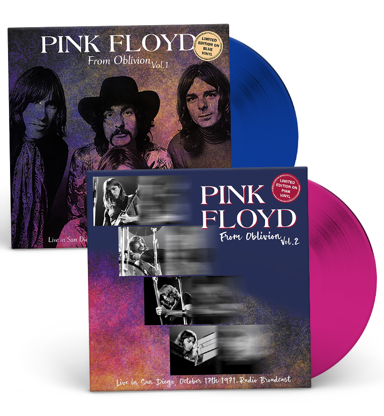 Pink Floyd – Live in San Diego, 1971 (Limited Edition 2-LP Colour Vinyl Bundle) collectible from Coda Records