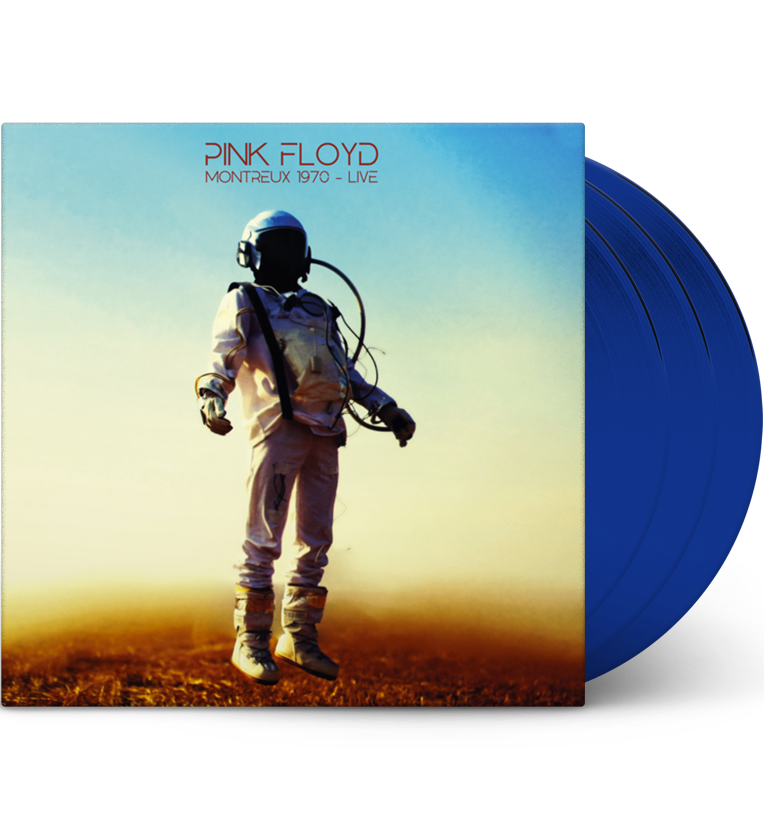 Pink Floyd – Montreux 1970: Live (Limited Edition Triple-LP on Blue Vinyl) collectible from Coda Records