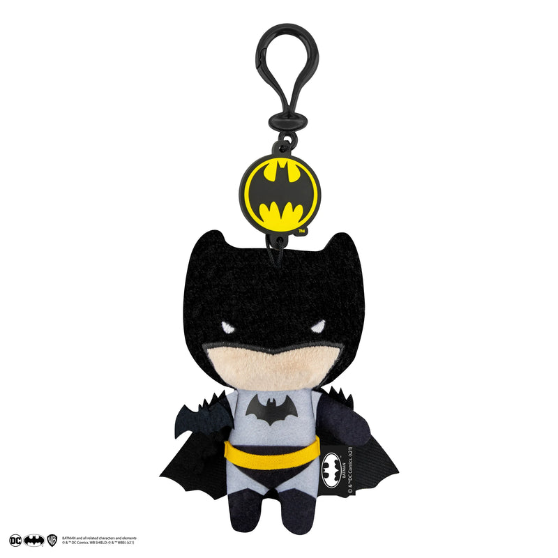 DC Comics Batman Plush Keyring, side angle