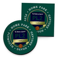 Plymouth Home Park - Football Coaster - Square Or Circle collectible from https://britishmade.gifts/