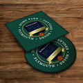 Plymouth Home Park - Football Coaster - Square Or Circle, alternate view