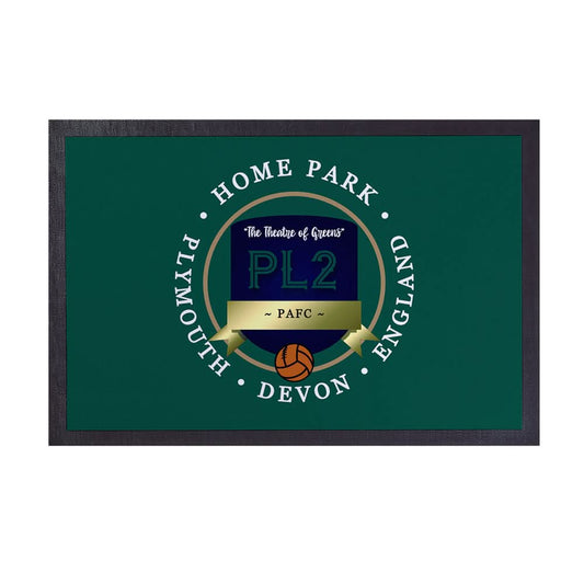 Plymouth Home Park - Football Legends - Door Mat -60cm X 40cm collectible from https://britishmade.gifts/