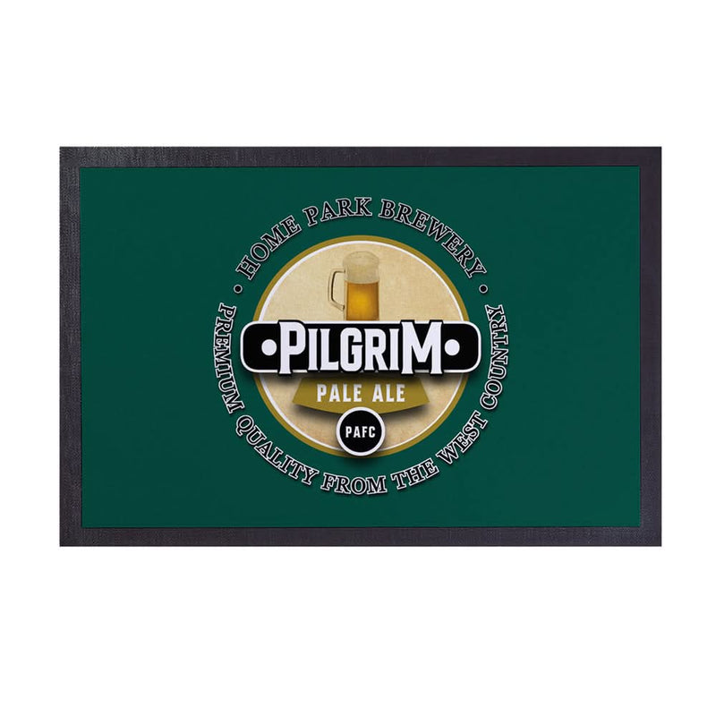 Plymouth Pilgrim - Football Legends - Door Mat -60cm X 40cm collectible from https://britishmade.gifts/