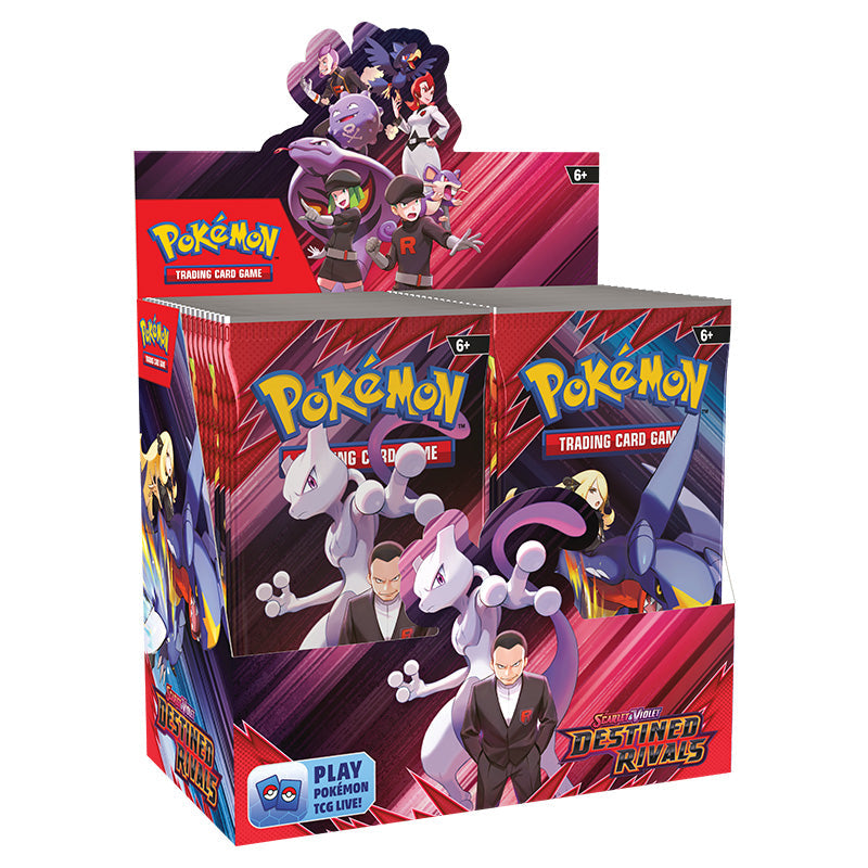 Pokemon Scarlet and Violet Destined Rivals Booster Box 36 Packs (Factory Sealed)