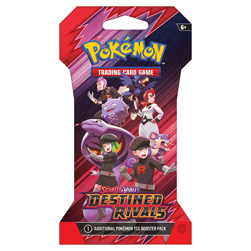 Pokemon Scarlet & Violet Destined Rivals Sleeved Booster