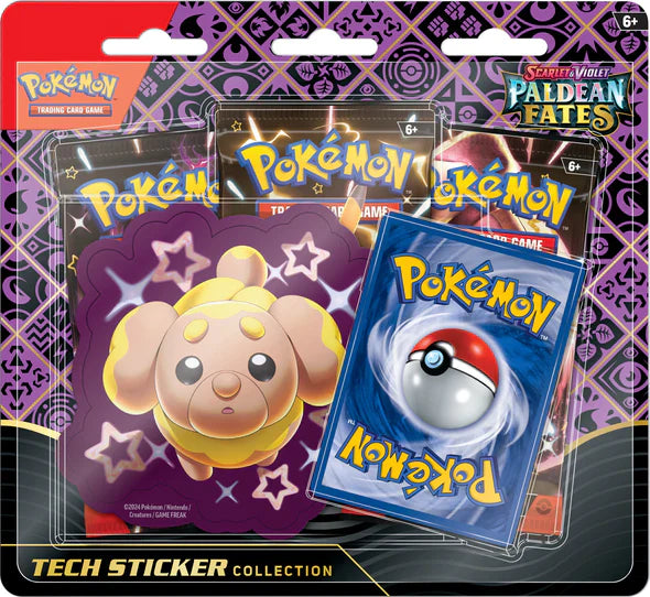 Pokemon TCG: Scarlet & Violet Paldean Fates - Tech Sticker Collection Fidough