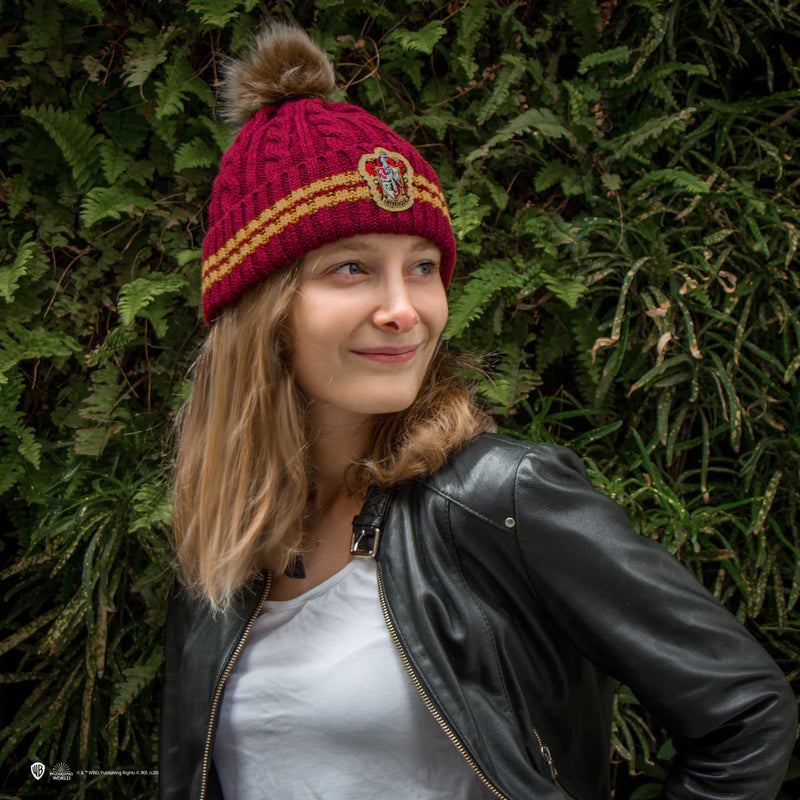 Harry Potter Gryffindor Pompom Beanie, alternate view