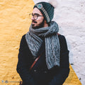 Harry Potter Slytherin Pompom Beanie, side angle