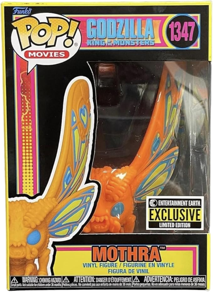 Mothra Black Light Godzilla Funko POP! Animation Vinyl Figure