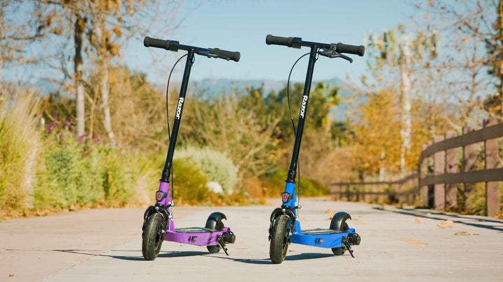 Razor PowerCore S85 12 Volt Scooter Blue