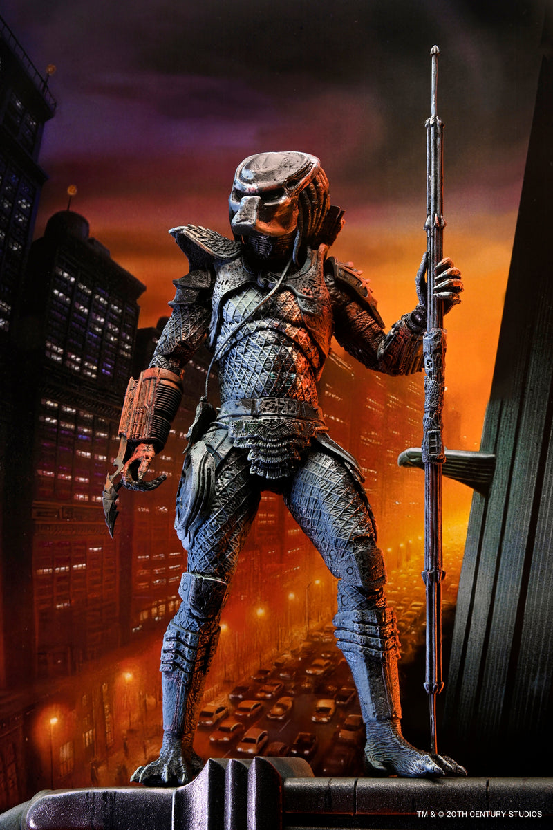 Predator 2 City Hunter Poster Series 7" Scale Action Figure side angle