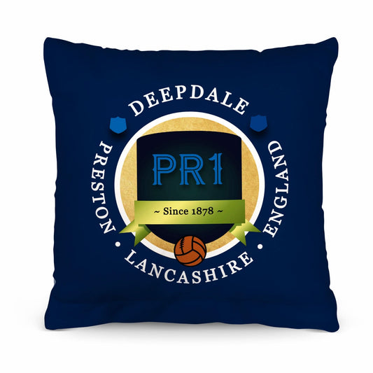 Preston Deepdale - Football Legends - Cushion 10 collectible from https://britishmade.gifts/