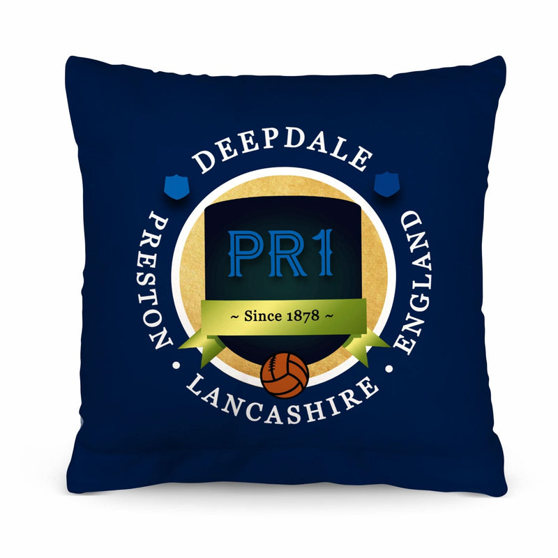 Preston Deepdale - Football Legends - Cushion 10 collectible from https://britishmade.gifts/