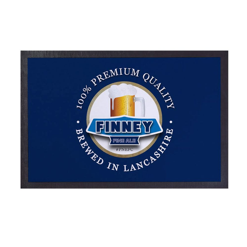 Preston Finney - Football Legends - Door Mat -60cm X 40cm collectible from https://britishmade.gifts/