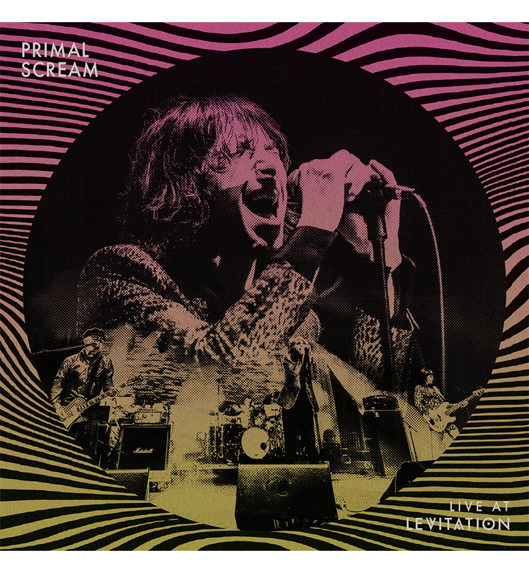 Primal Scream – Live at Levitation (Limited Edition 12-Inch Album on Pink and White Swirl Vinyl), alternate view