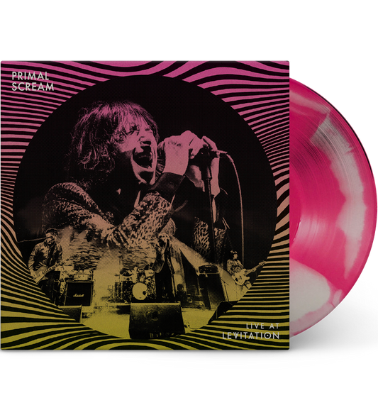 Primal Scream – Live at Levitation (Limited Edition 12-Inch Album on Pink and White Swirl Vinyl) collectible from Coda Rec...