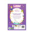 Princess Gem Sticker Colouring Book, side angle