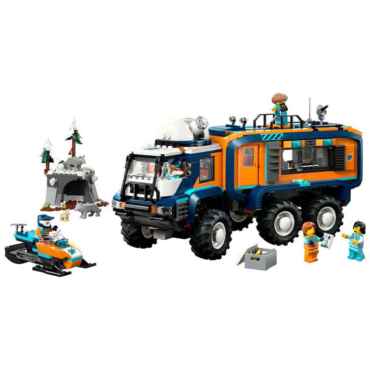 LEGO 60471 Arctic Explorer Science Lab Truck, alternate view