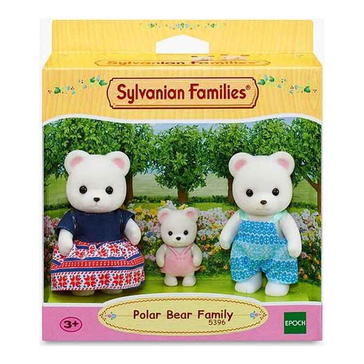 Sylvanian Families Polar Bear Family