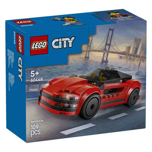 LEGO 60448 Red Sports Car collectible from AJ Toys & Books