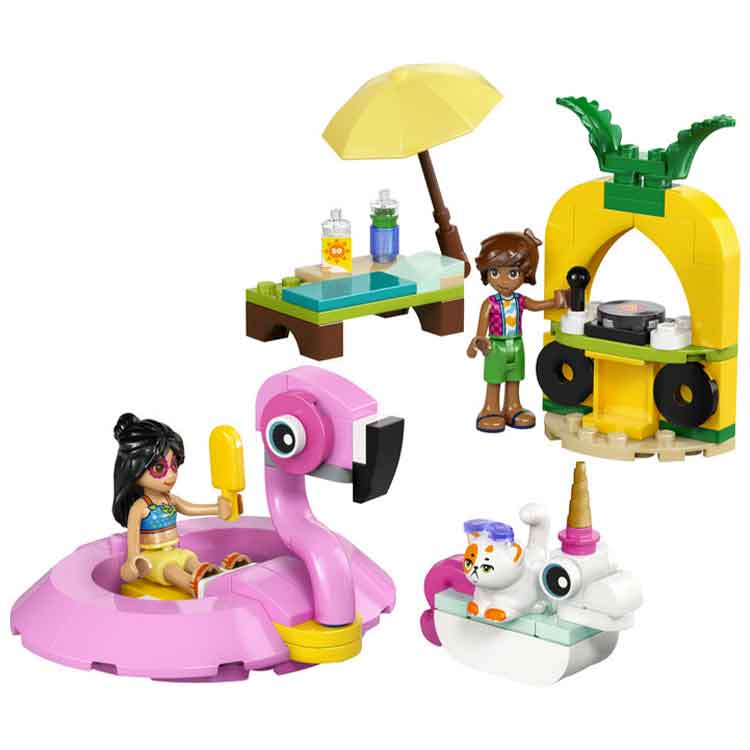 LEGO 42658 Unicorn & Flamingo Pool Party